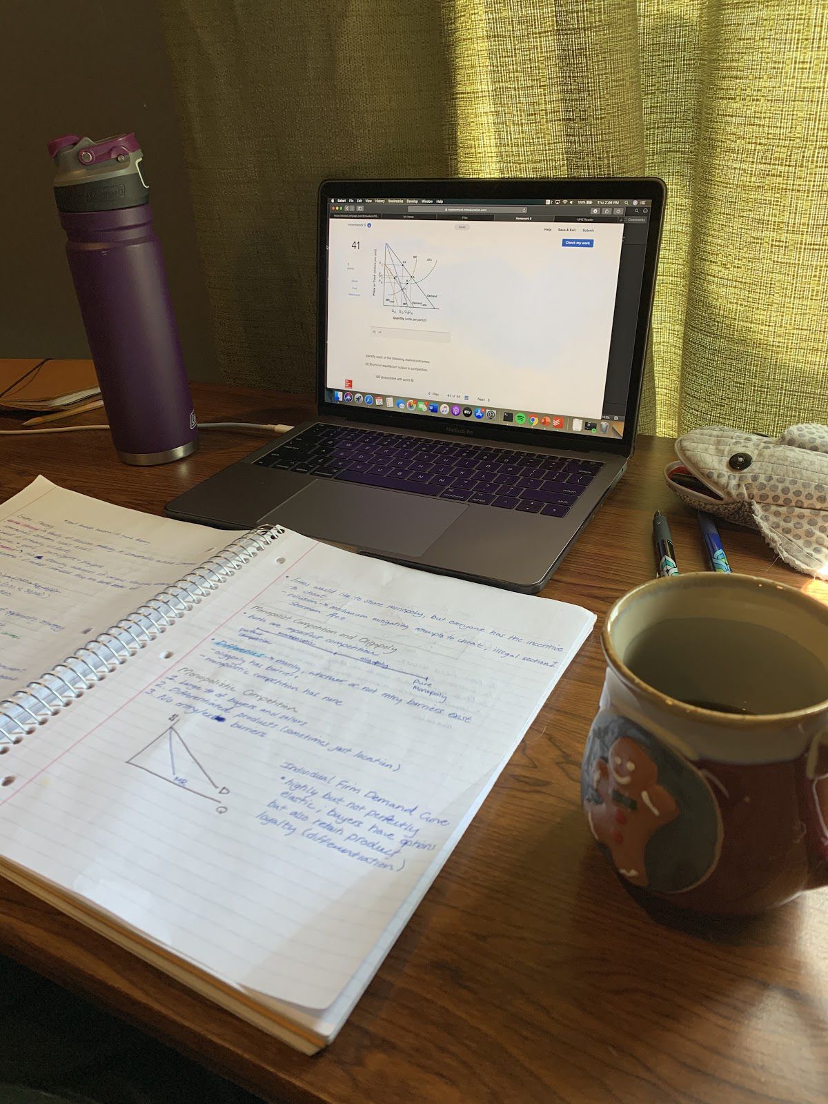 workspace at home